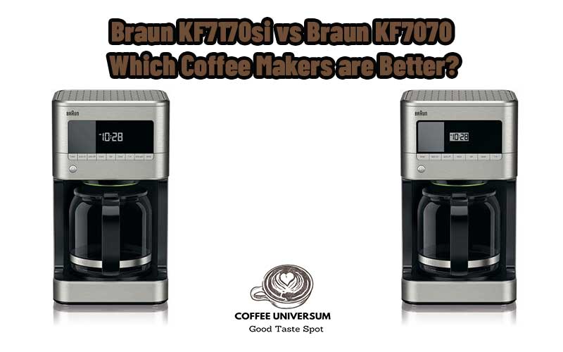 Braun KF7170si vs Braun KF7070