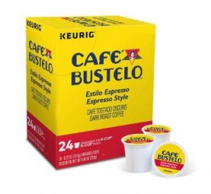 Café Bustelo coffee pods K-cups