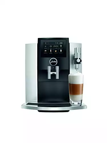 Jura S8 Automatic Coffee Machine 64 oz, Moonlight Silver