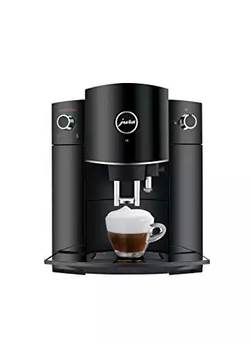 Jura D6 Automatic Coffee Machine, 1, 37 ounces, Black