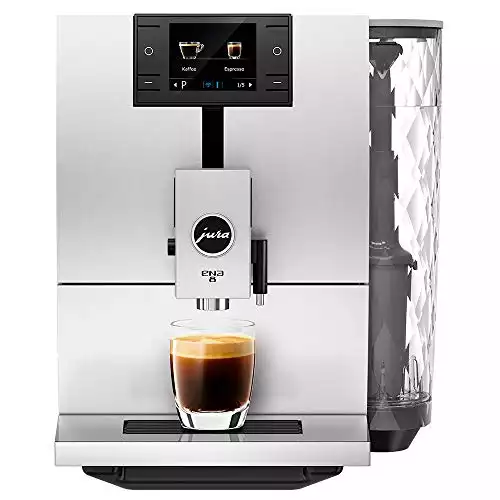 JURA ENA 8 Nordic White Automatic Coffee Machine,37 OUNCES